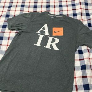 Nike Air gray shirt size Medium standard fit